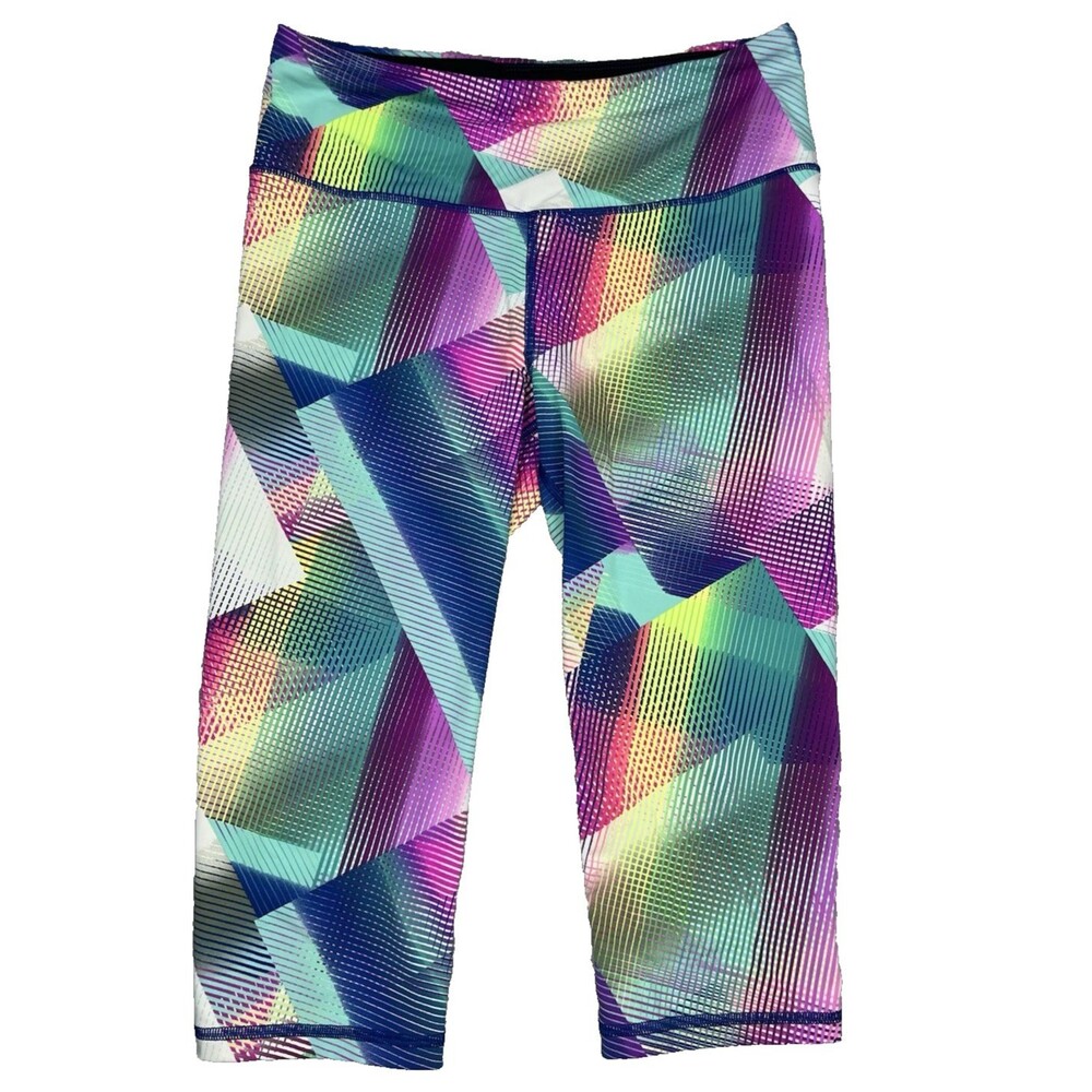 Victorias Secret VSX Sport Knockout Secret Crop Athletic Leggings Capri Women M